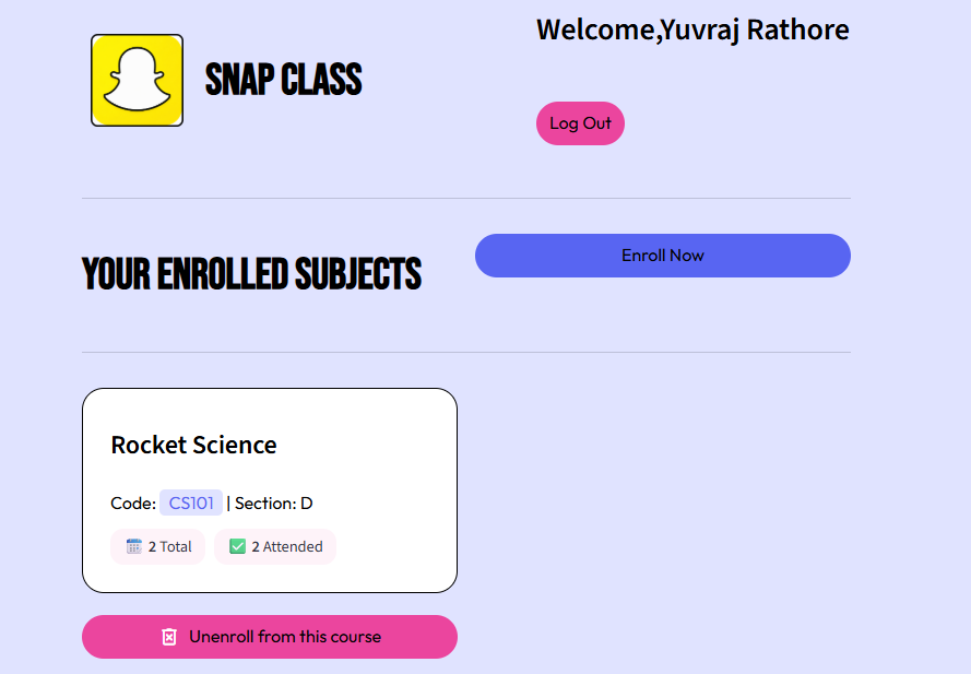 Student Dashboard